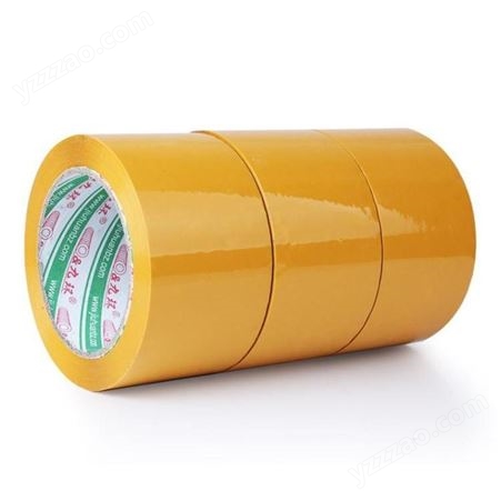 坤辉 通用米黄胶带 包装封箱带定制 常温 Bopp材质